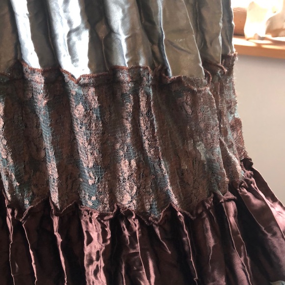 Guess satin boho dress L - Picture 6 of 11